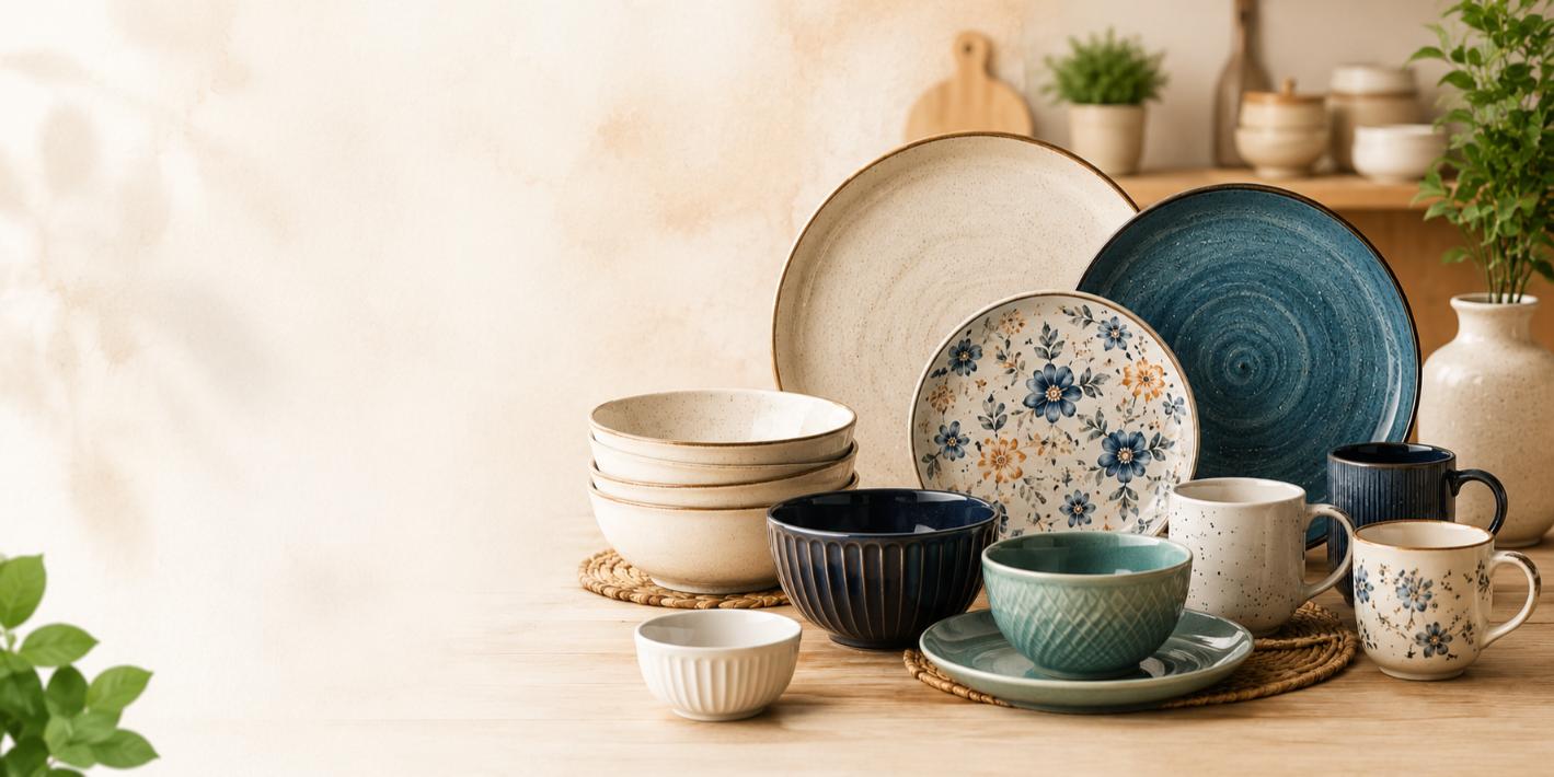 Beautiful Crockery.
Every Meal, Every Moment.